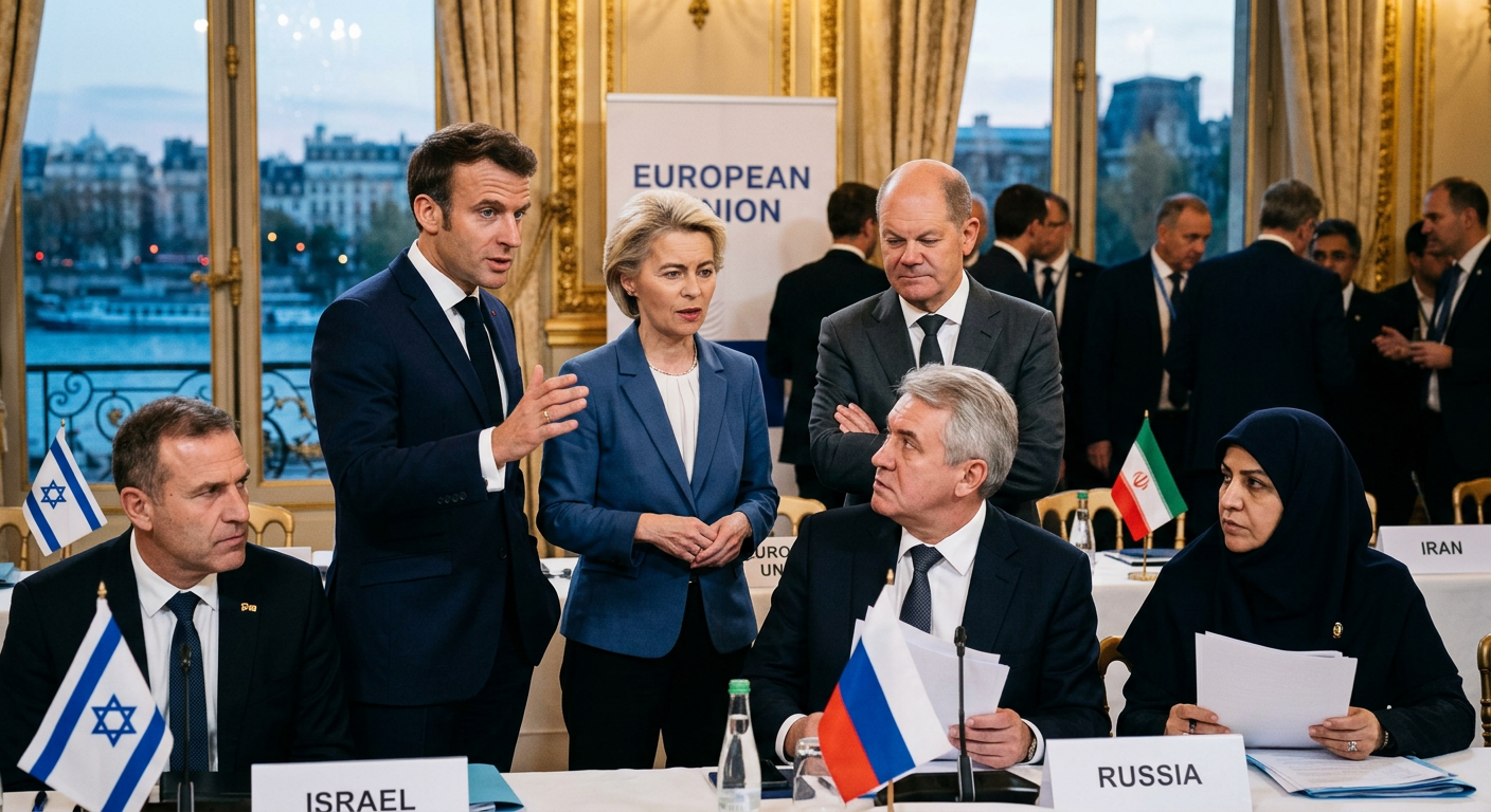 Evropa stupňuje tlak na Rusko, Izrael i Írán, válka dopadá i na sousedy